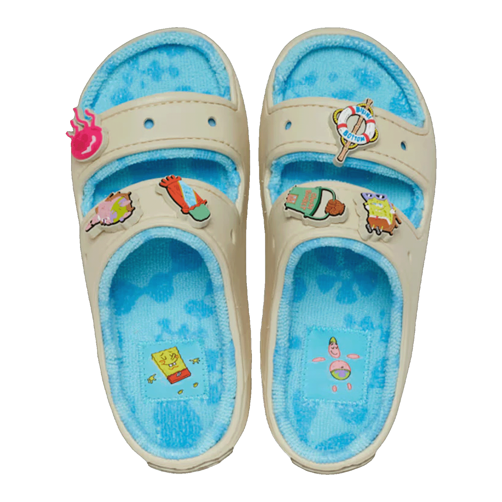Crocs Classic Cozzzy Sandal SpongeBob SquarePants Oben