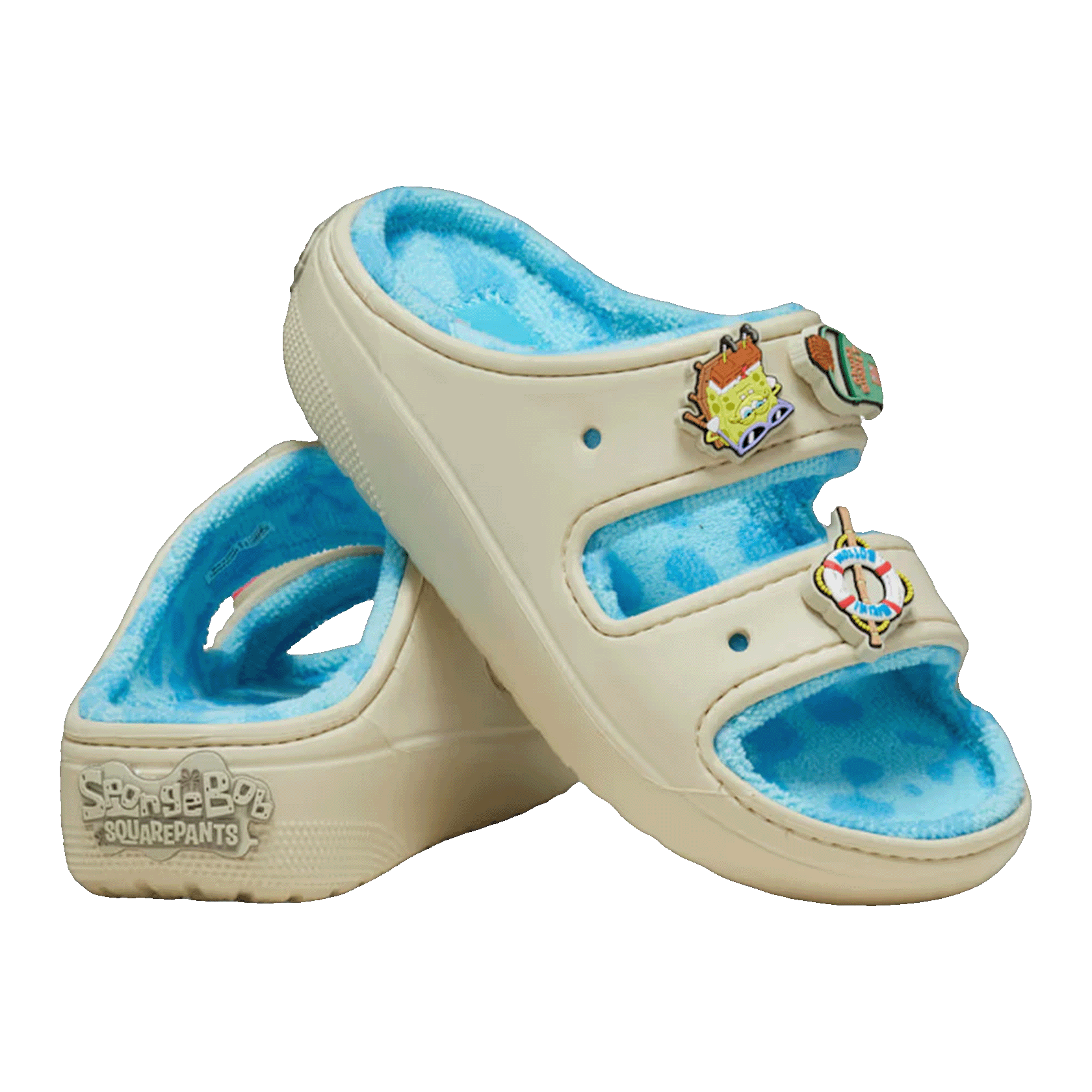 Crocs Classic Cozzzy Sandal SpongeBob SquarePants Side