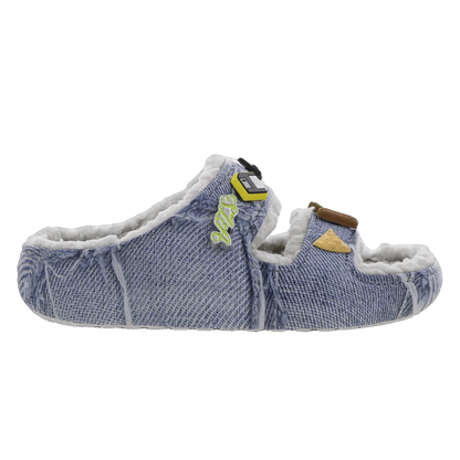 Crocs Classic Cozzzy Sandal SZA Denim