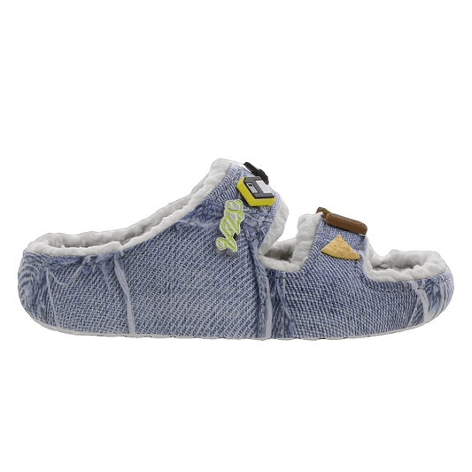 Crocs Classic Cozzzy Sandal SZA Denim