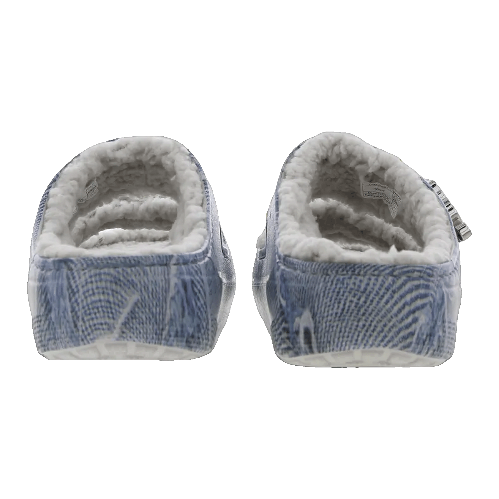 Crocs Classic Cozzzy Sandal SZA Denim Back