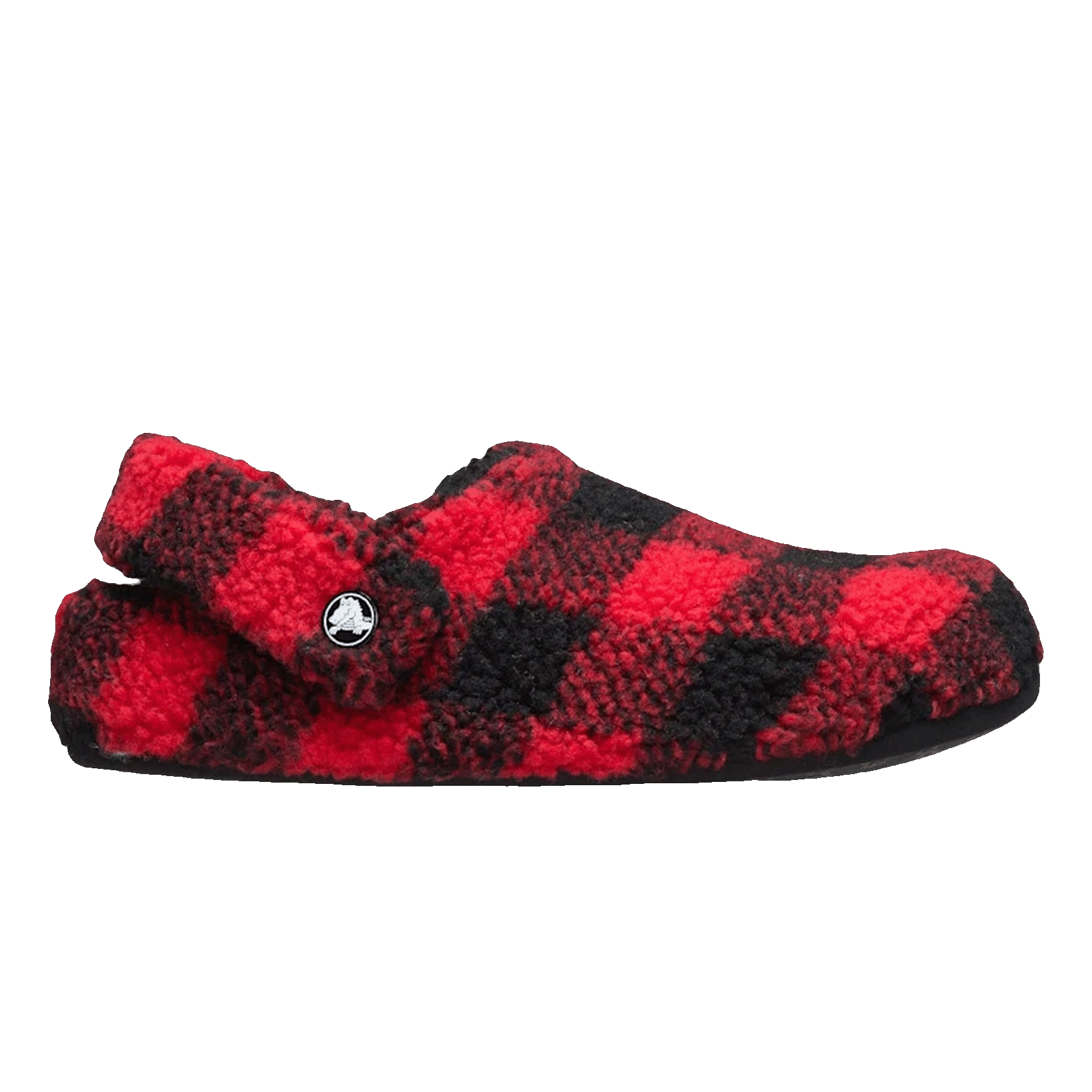 Crocs Classic Cozzzy Slipper Buffalo Check Red