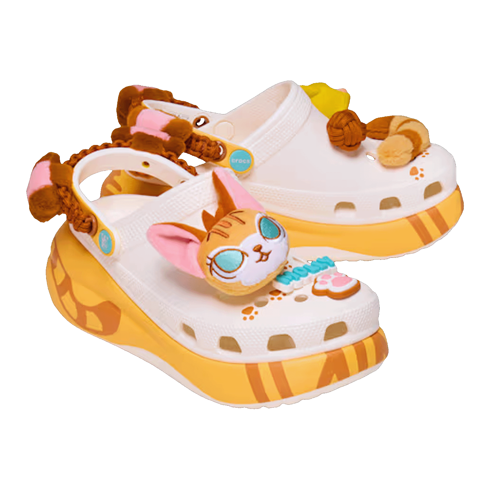 Crocs Classic Crush Clog Pop Mart Mega Space Molly Side 212963-90H