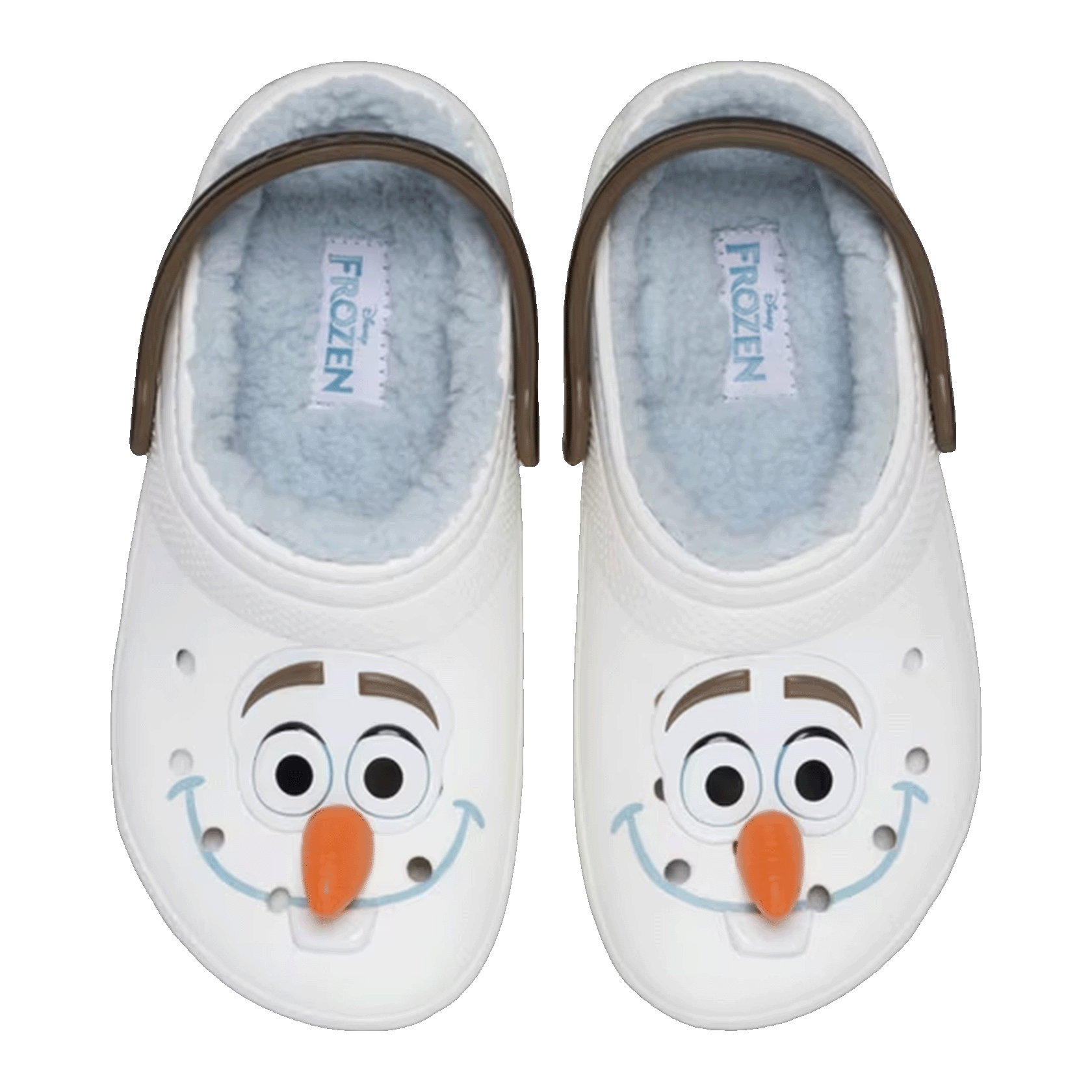 Crocs Classic Lined Clog Disney Frozen Olaf (Kids) Oben