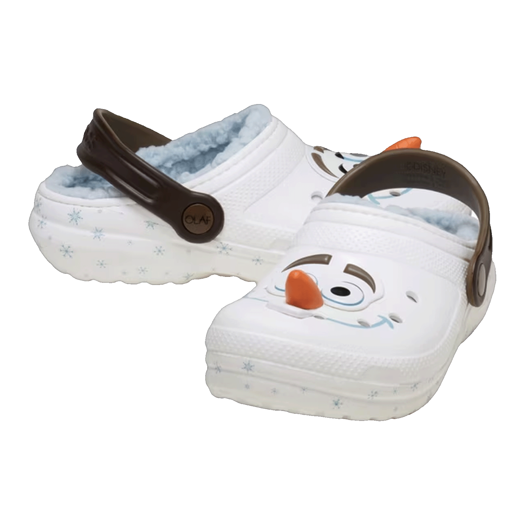 Crocs Classic Lined Clog Disney Frozen Olaf (Kids) Side