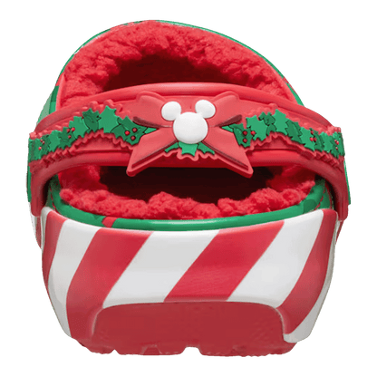 Crocs Classic Lined Clog Disney Mickey Mouse Holiday Back