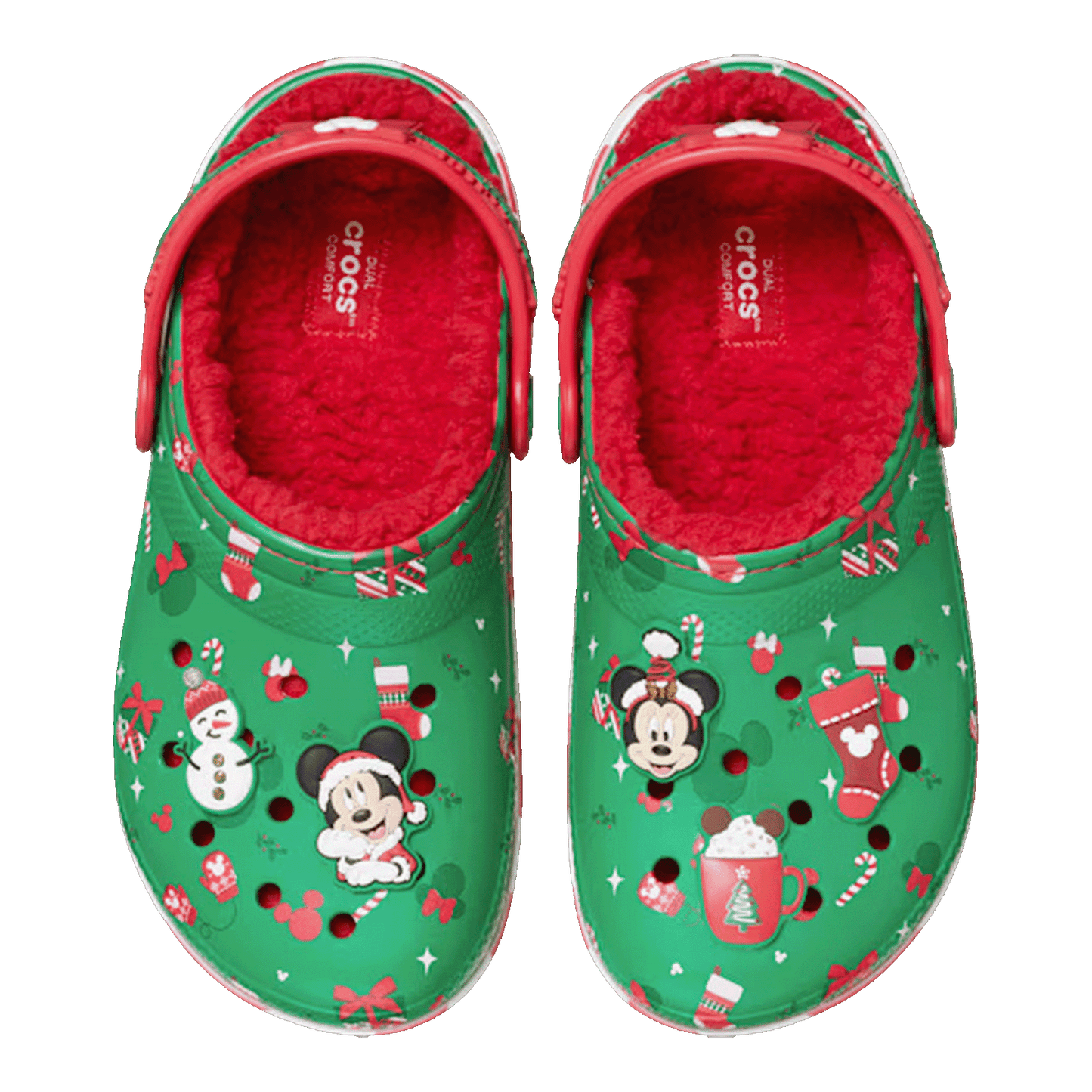 Crocs Classic Lined Clog Disney Mickey Mouse Holiday Oben