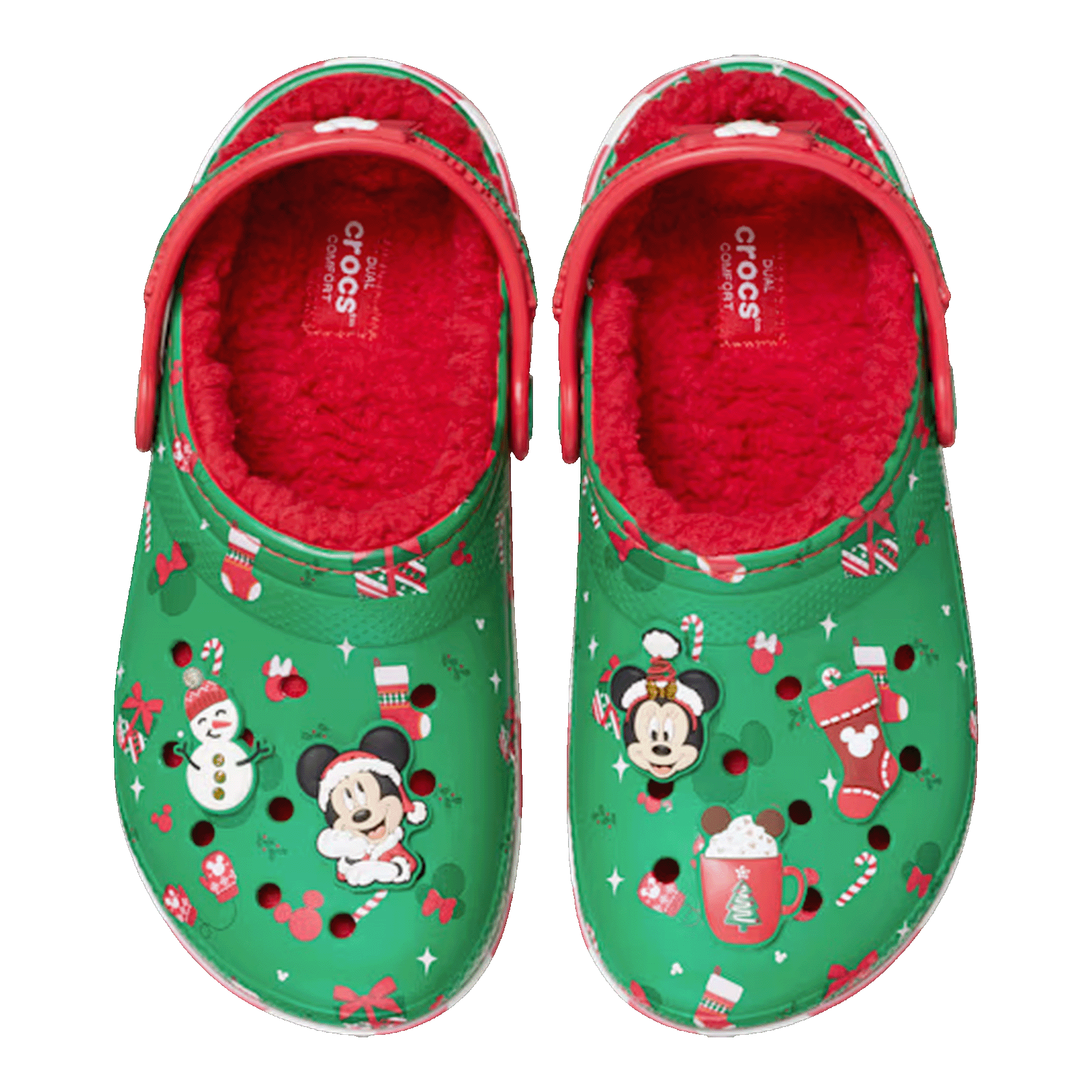 Crocs Classic Lined Clog Disney Mickey Mouse Holiday Oben