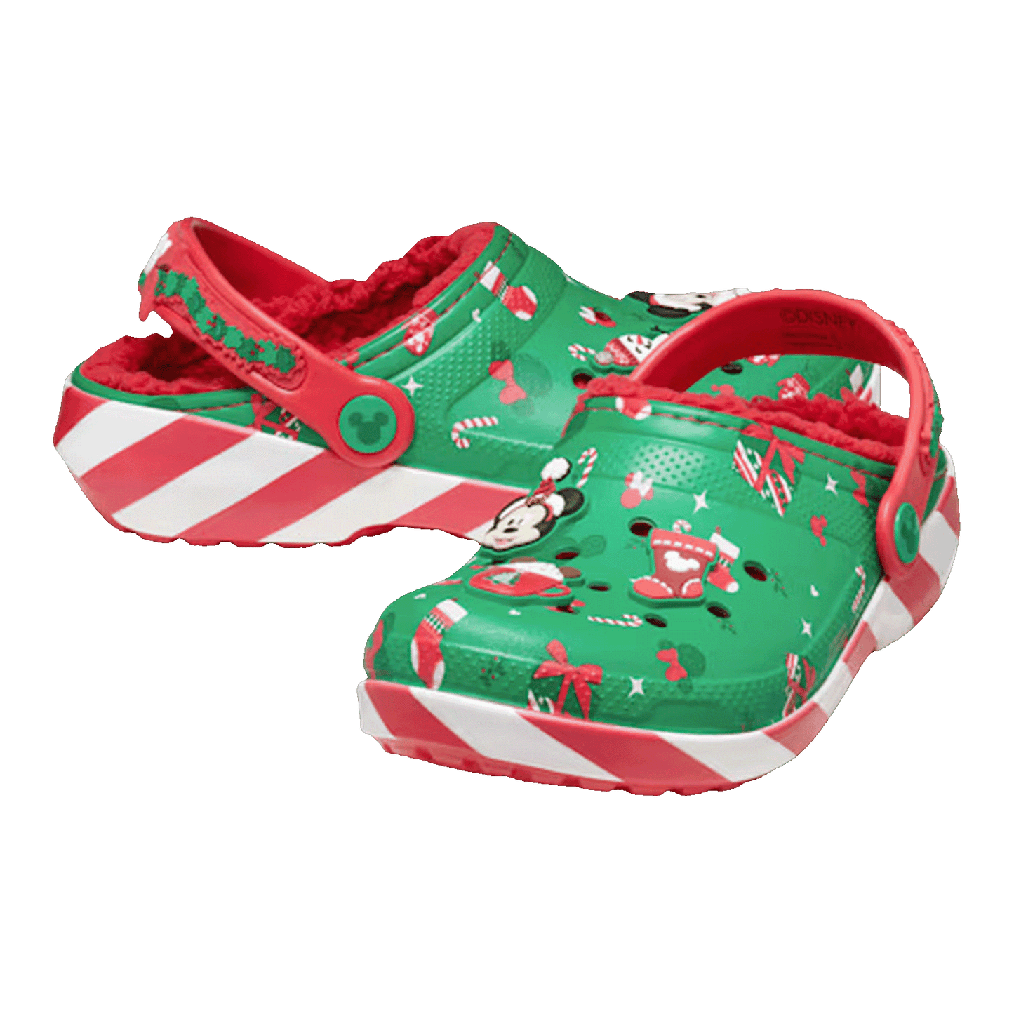 Crocs Classic Lined Clog Disney Mickey Mouse Holiday Side