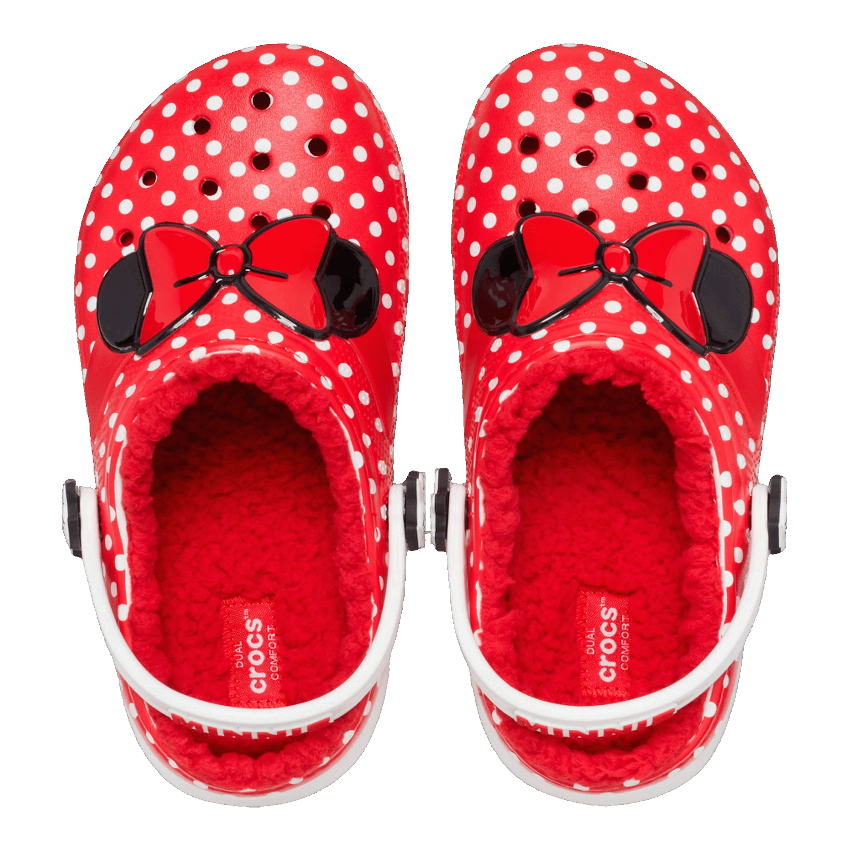 Crocs Classic Lined Clog Disney Minnie Mouse (Kids) Oben