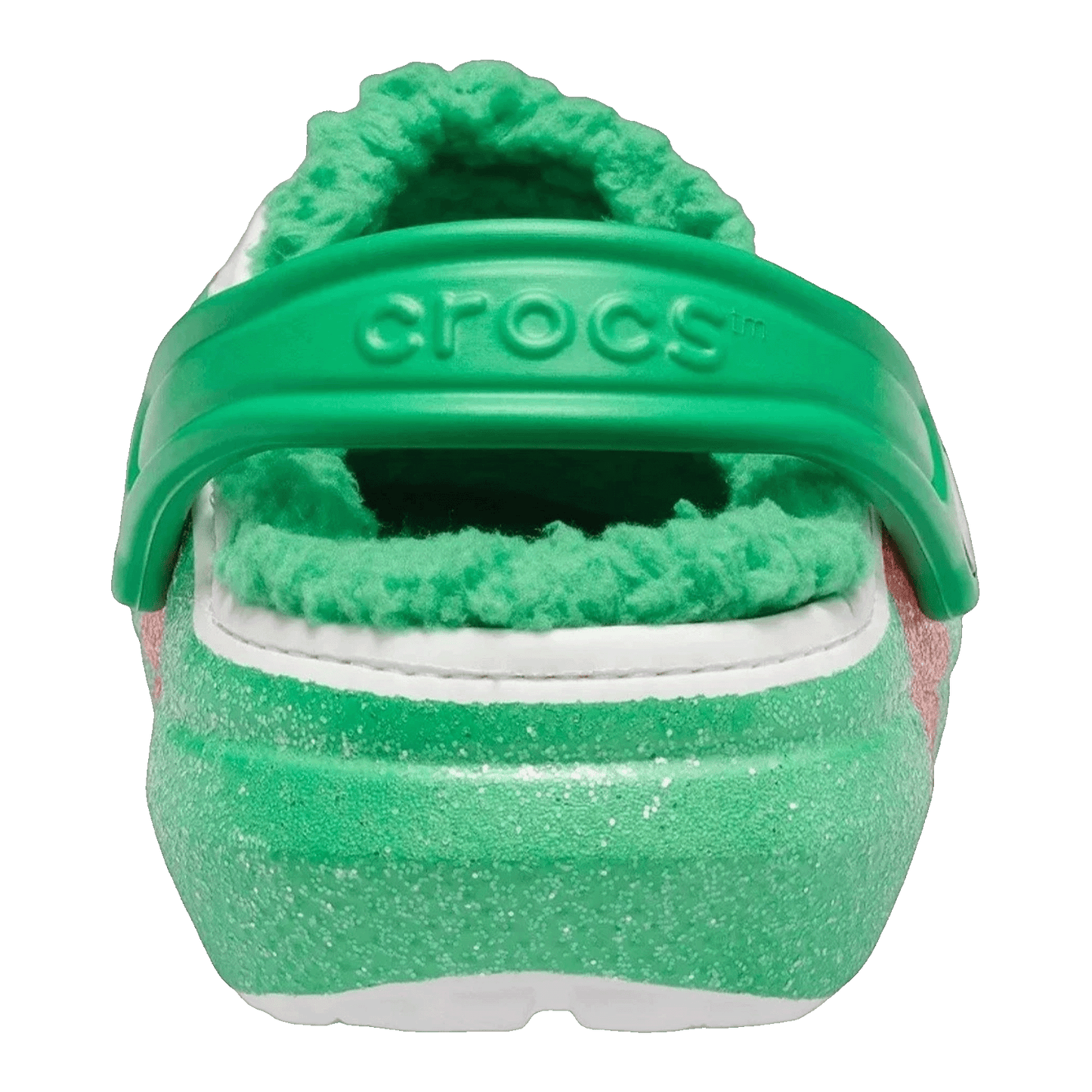 Crocs Classic Lined Clog Holiday Elf Back