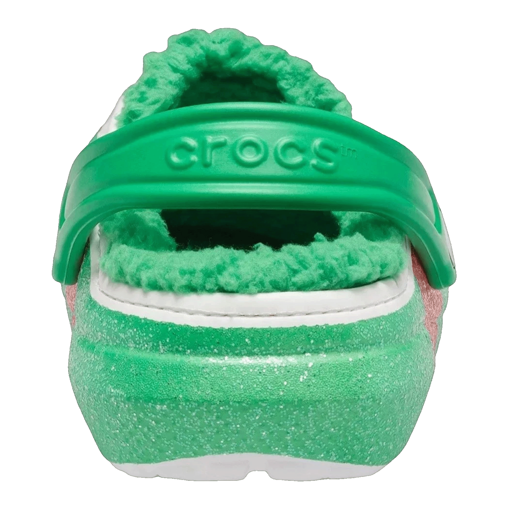 Crocs Classic Lined Clog Holiday Elf Back