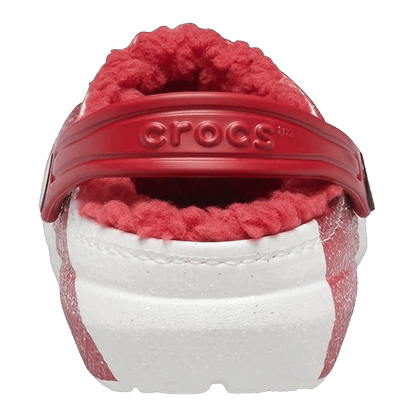 Crocs Classic Lined Clog Holiday Peppermint Back