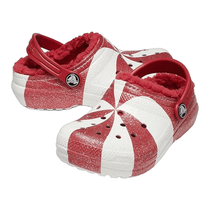 Crocs Classic Lined Clog Holiday Peppermint Side