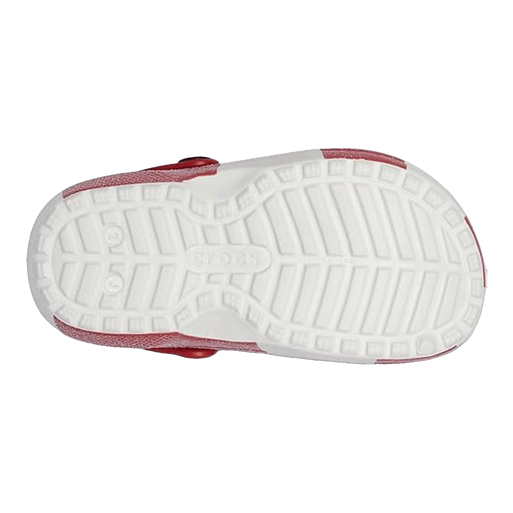 Crocs Classic Lined Clog Holiday Peppermint Sohle