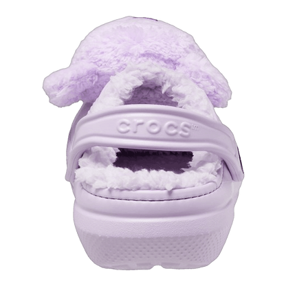 Crocs Classic Lined Clog Lazy Oaf Three Eyed Teddy Back