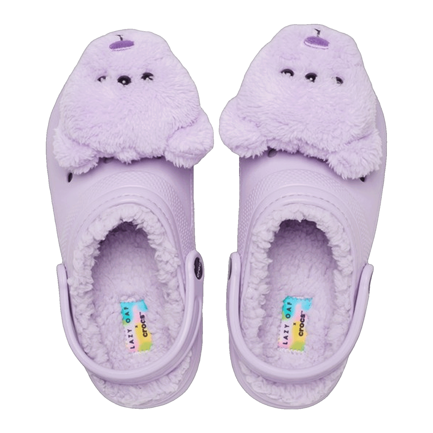 Crocs Classic Lined Clog Lazy Oaf Three Eyed Teddy Oben