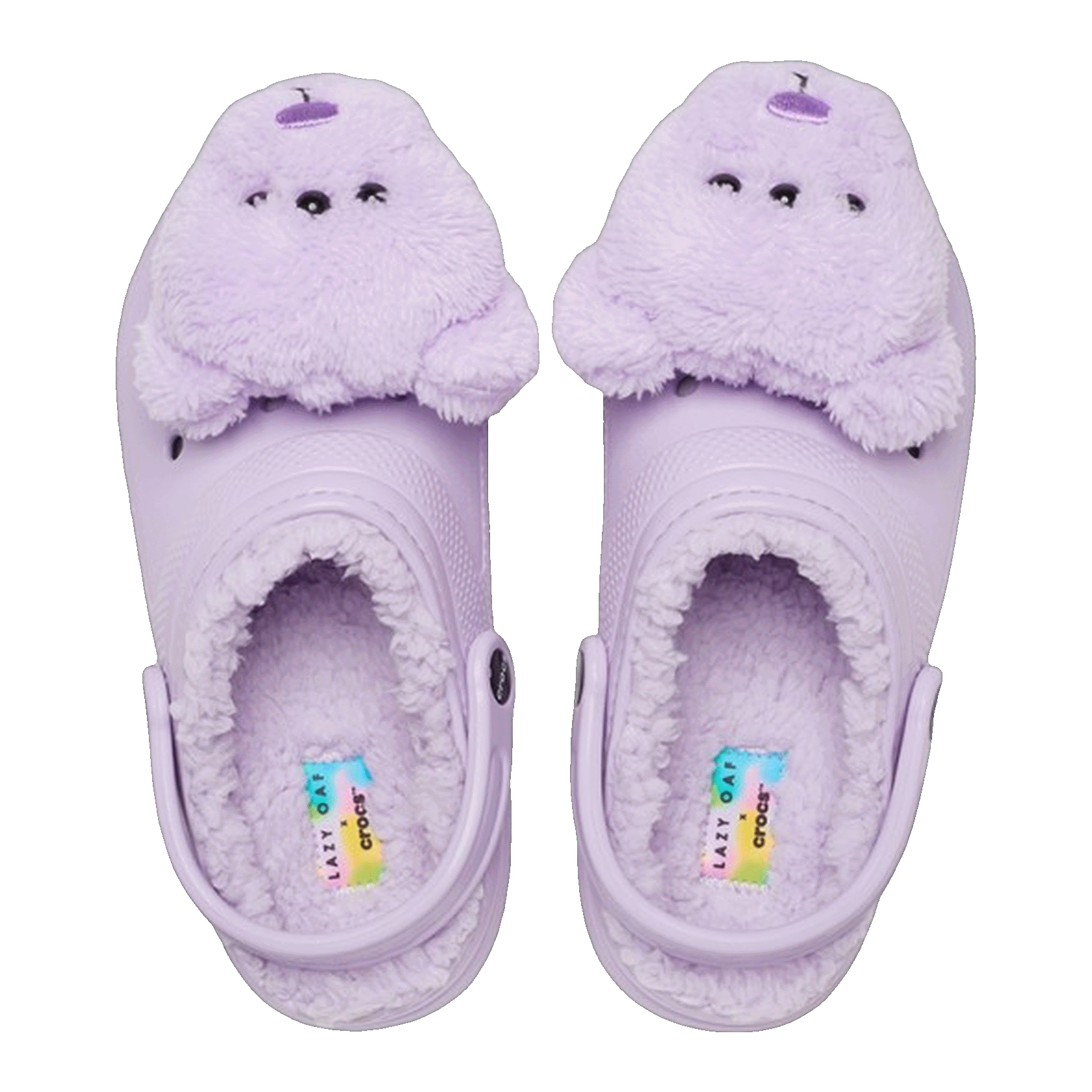 Crocs Classic Lined Clog Lazy Oaf Three Eyed Teddy Oben