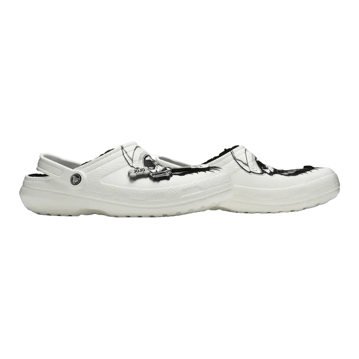 Crocs Classic Lined Clog Luke Combs Skully Side