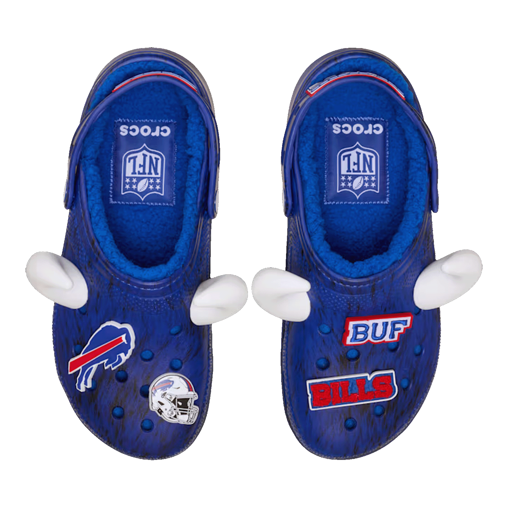 Crocs Classic Lined Clog NFL Buffalo Bills Oben