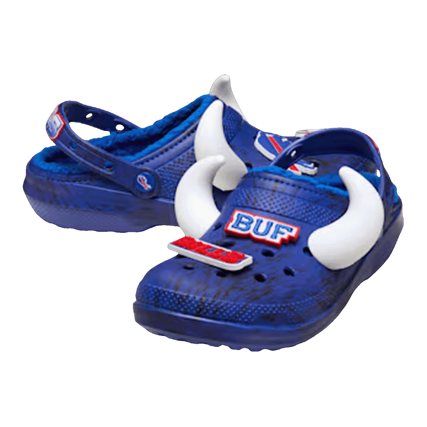 Crocs Classic Lined Clog NFL Buffalo Bills Side