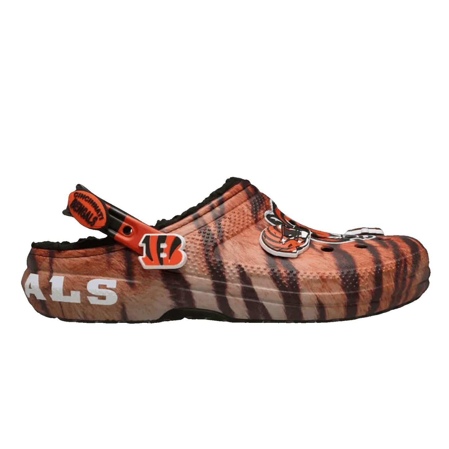 Crocs Classic Lined Clog NFL Cincinnati Bengals