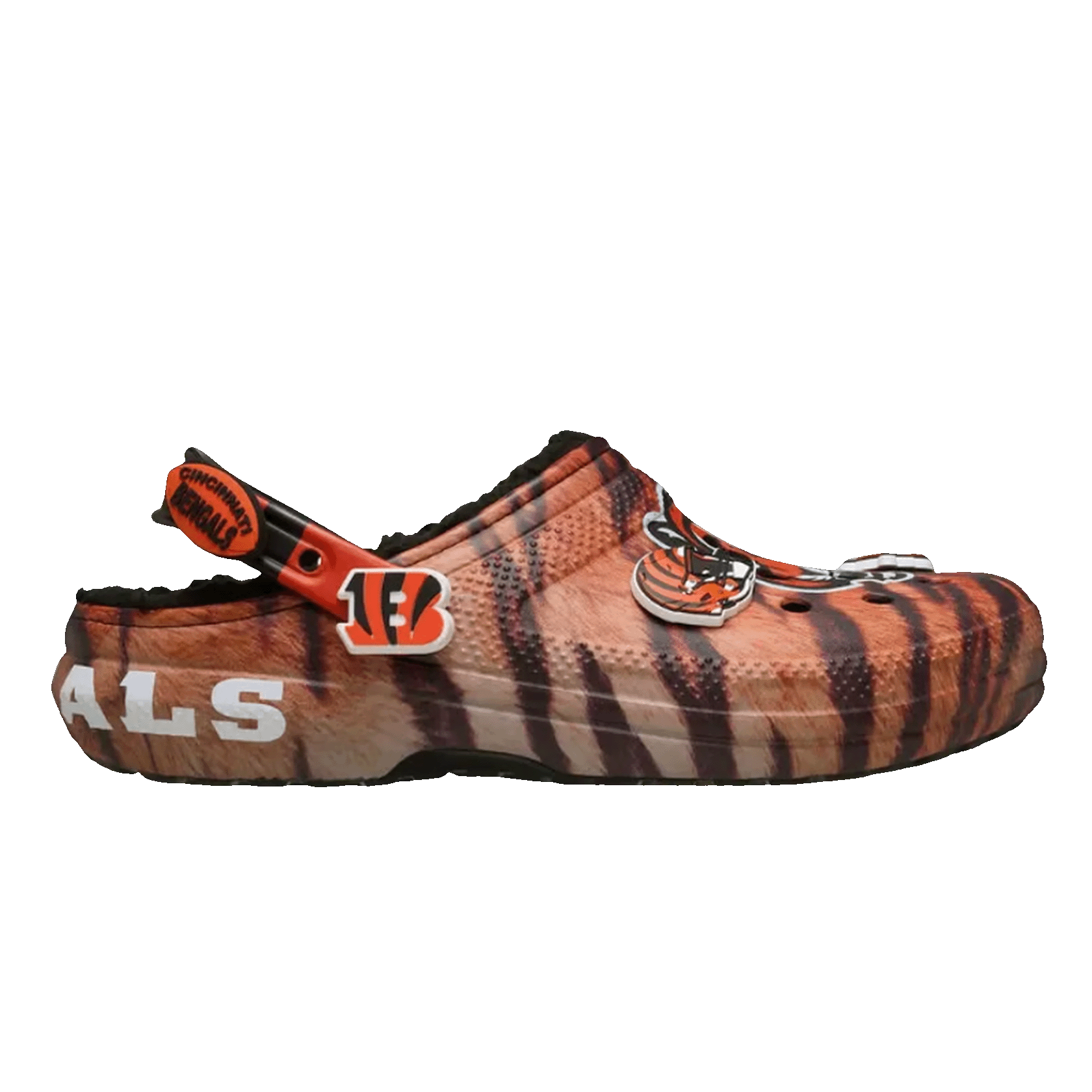 Crocs Classic Lined Clog NFL Cincinnati Bengals