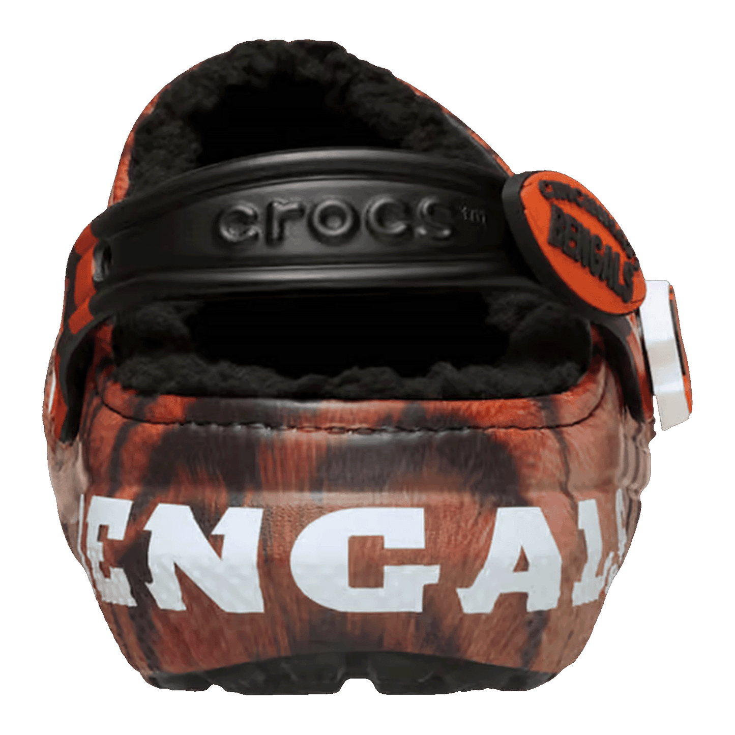 Crocs Classic Lined Clog NFL Cincinnati Bengals Back