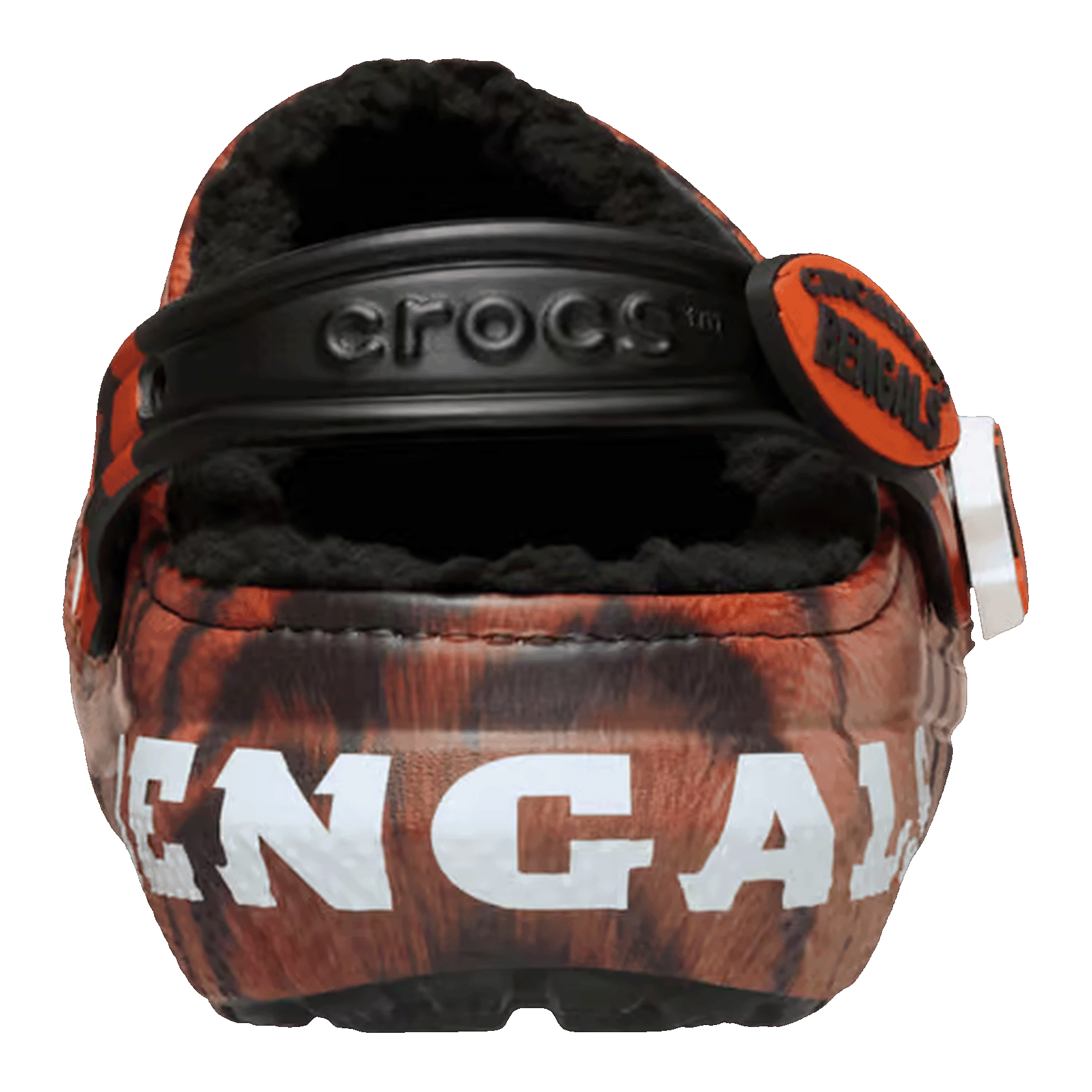Crocs Classic Lined Clog NFL Cincinnati Bengals Back