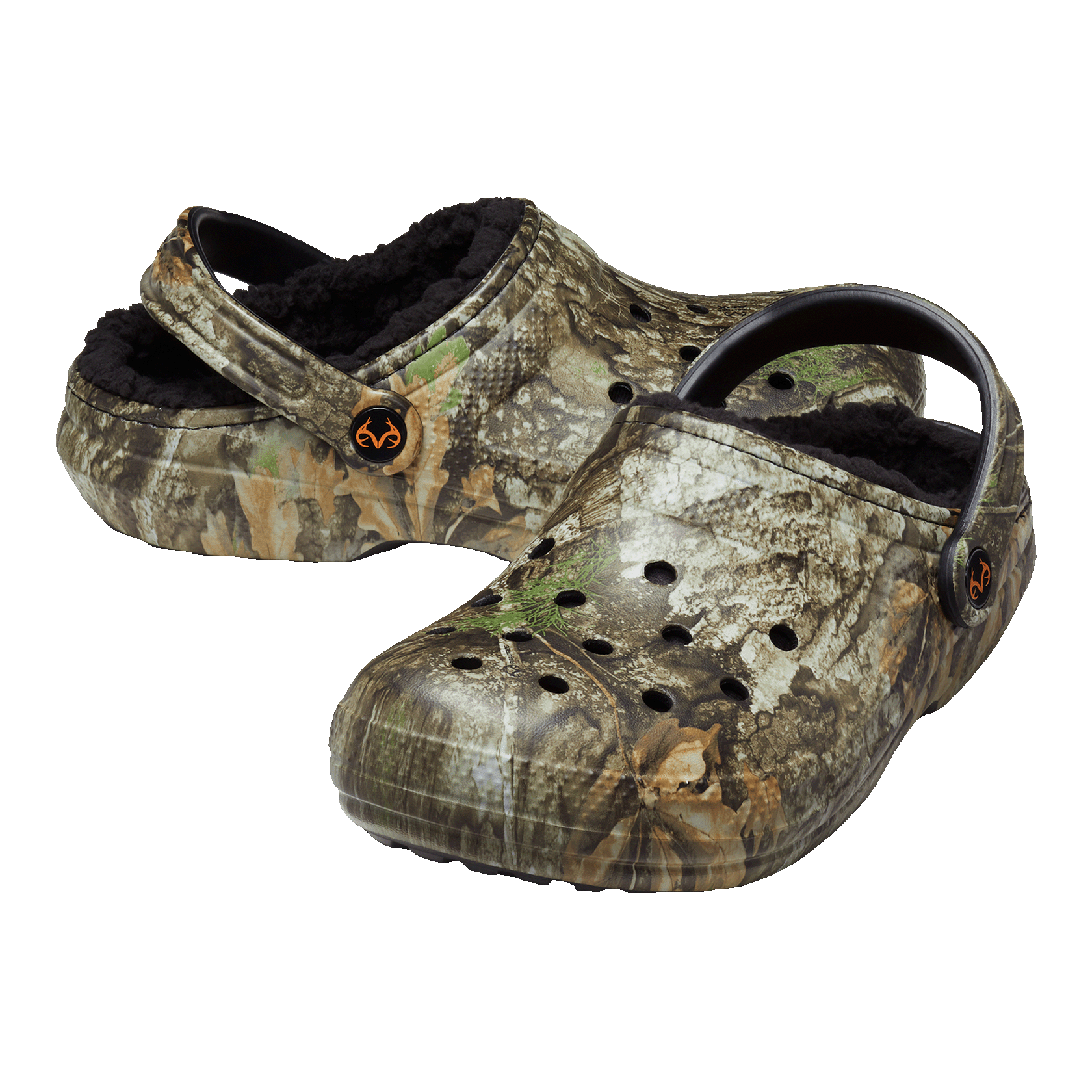Crocs Classic Lined Clog Realtree APX Camo Side