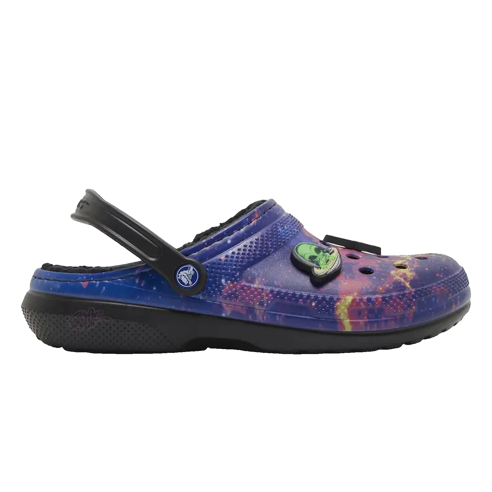 Crocs Classic Lined Clog Ron English Area 54 Galaxy