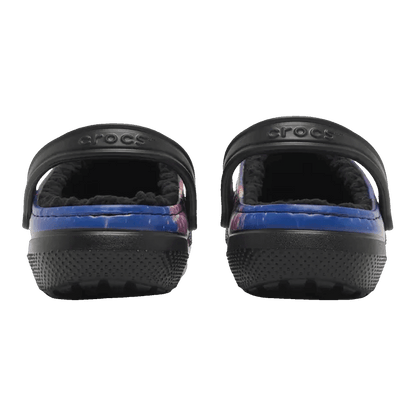 Crocs Classic Lined Clog Ron English Area 54 Galaxy Back