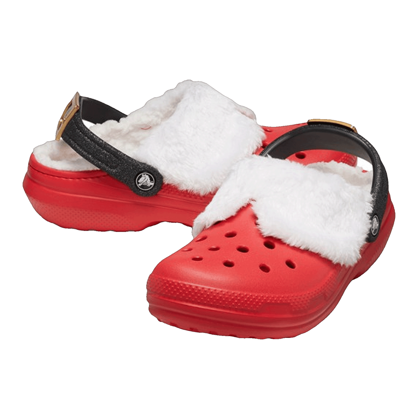 Crocs Classic Lined Clog Santa Side