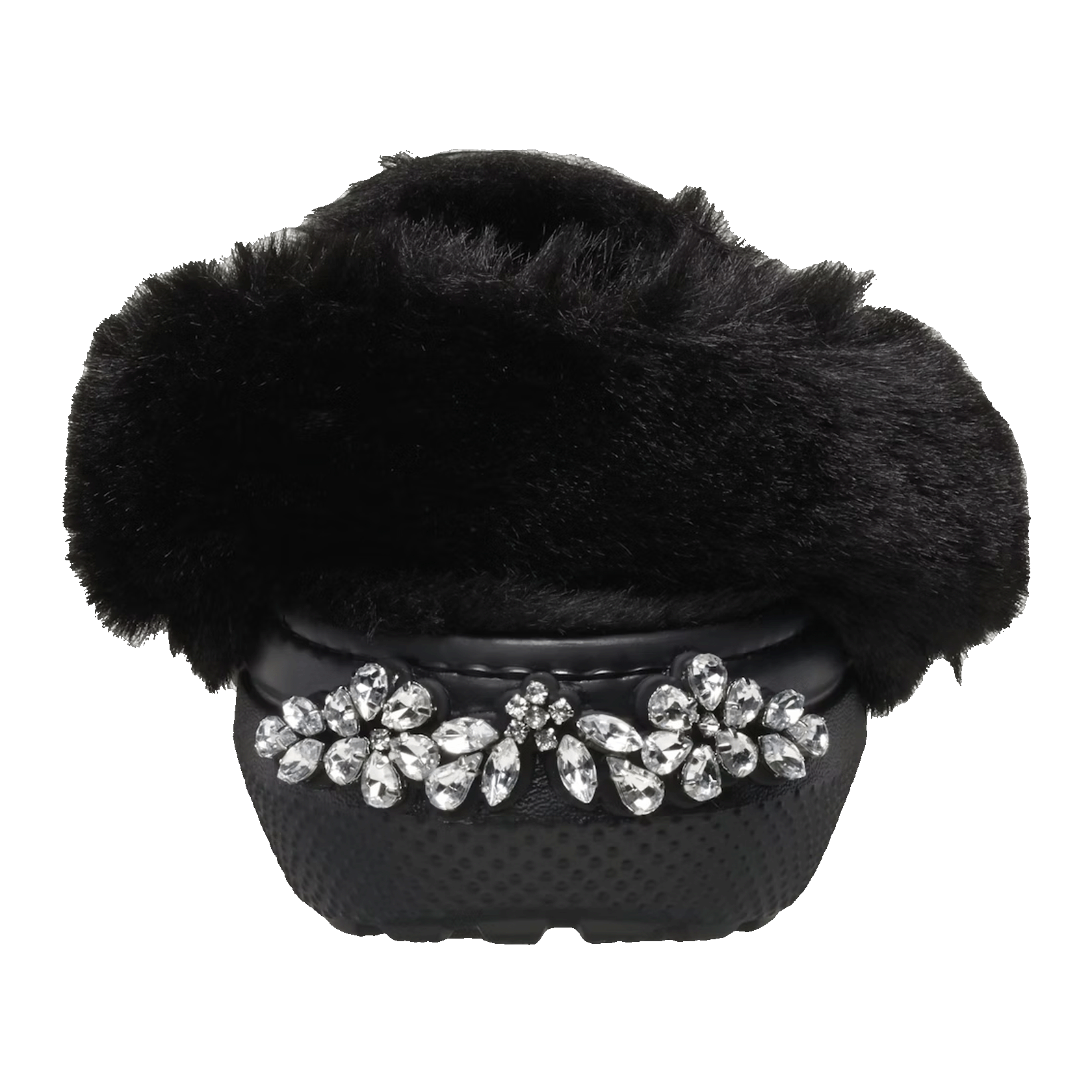 Crocs Classic Lined Clog Simone Rocha Black Back