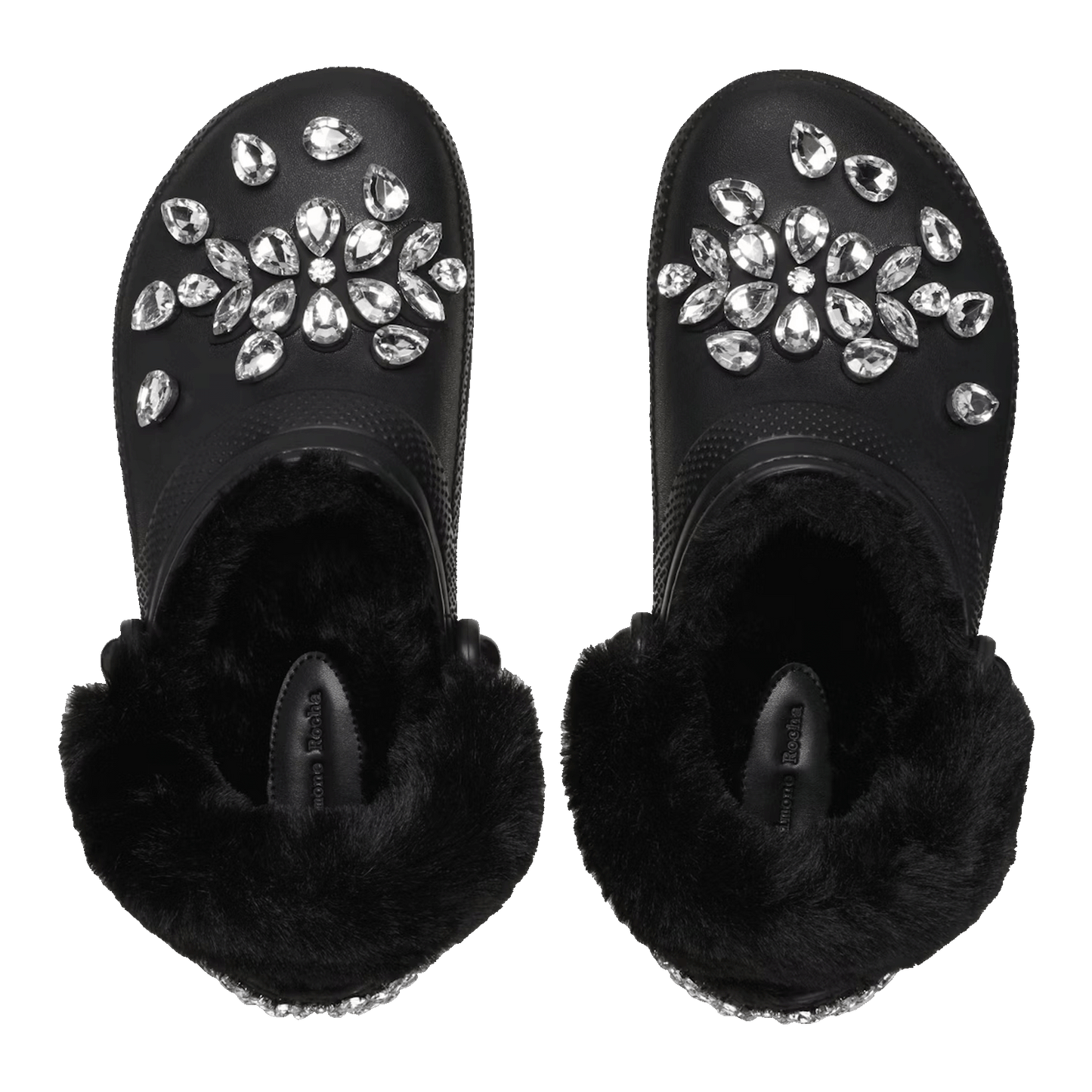 Crocs Classic Lined Clog Simone Rocha Black Oben