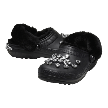 Crocs Classic Lined Clog Simone Rocha Black Side