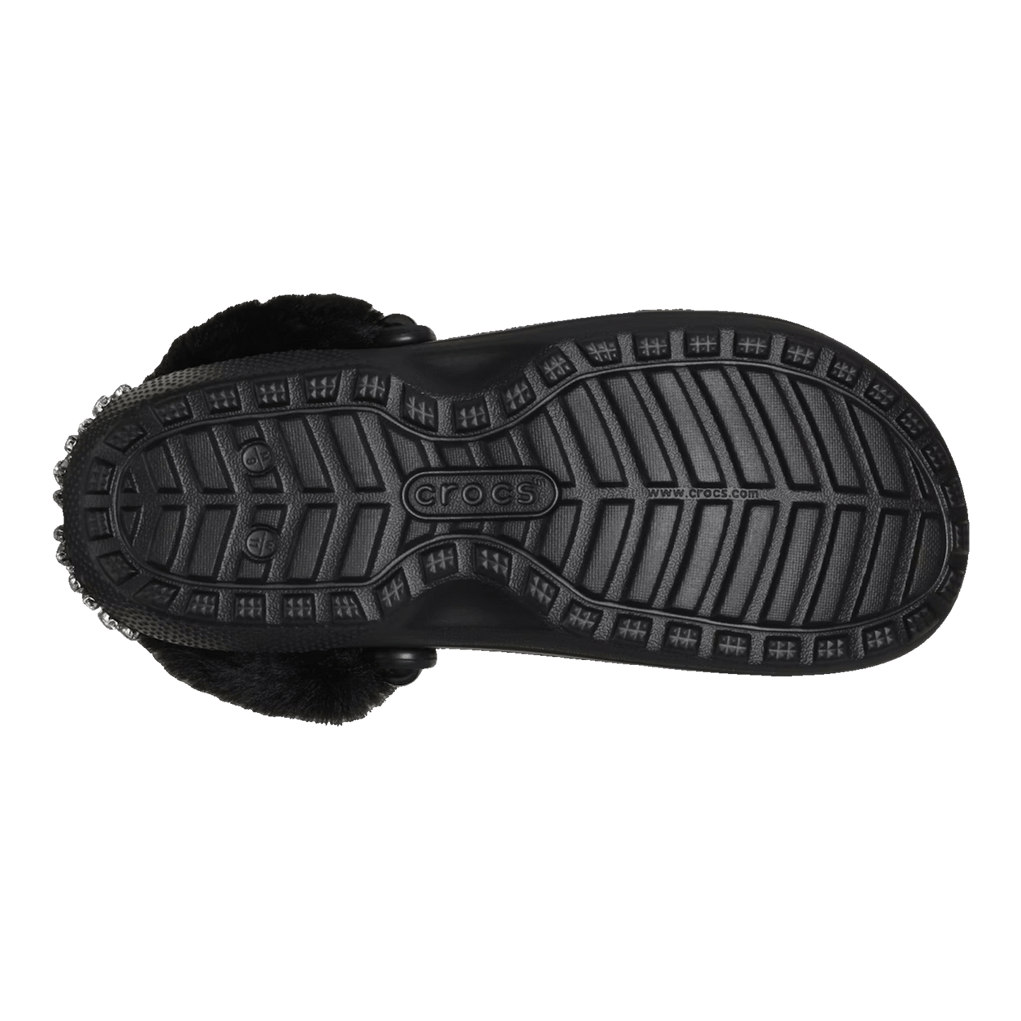 Crocs Classic Lined Clog Simone Rocha Black Sohle