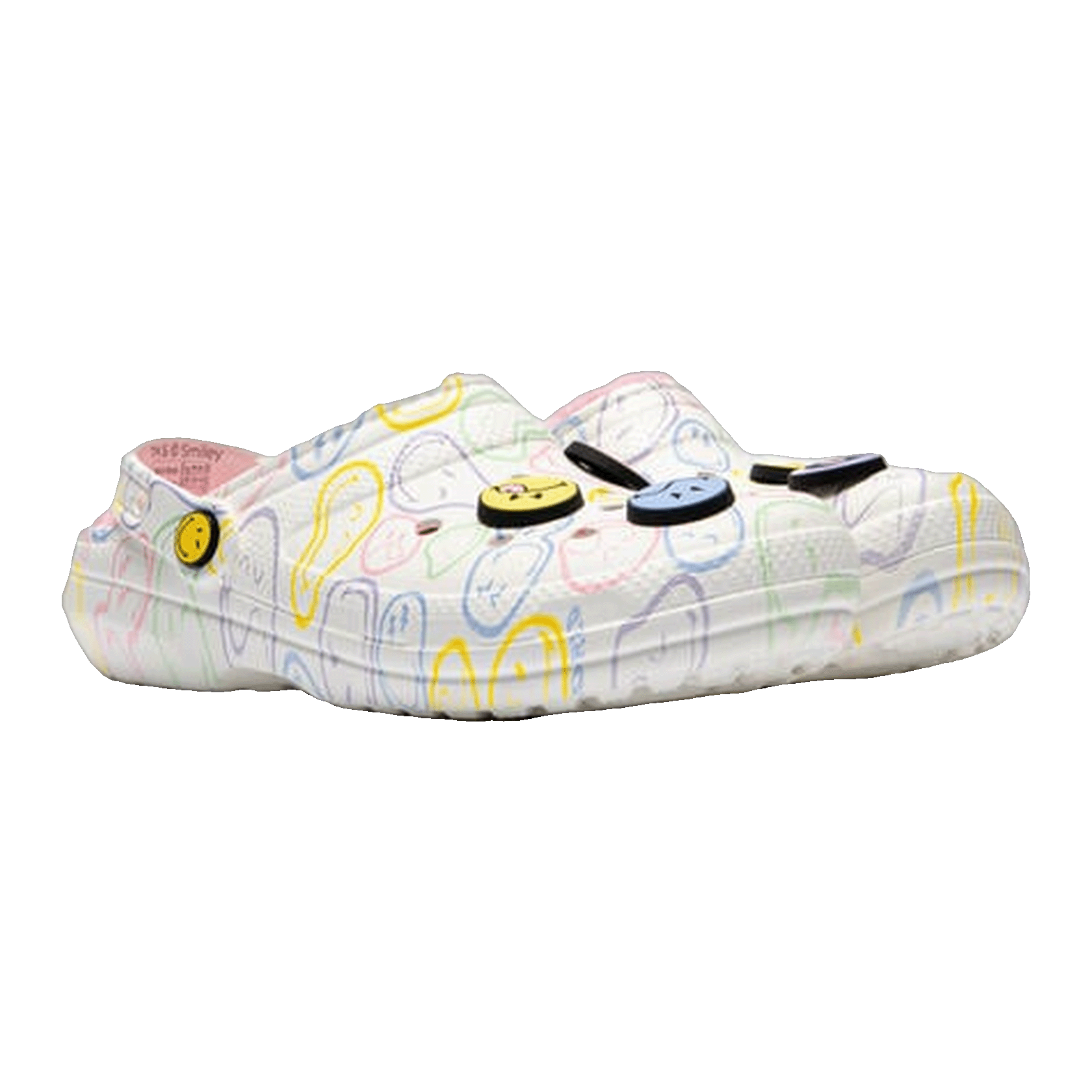 Crocs Classic Lined Clog SmileyWorld Side