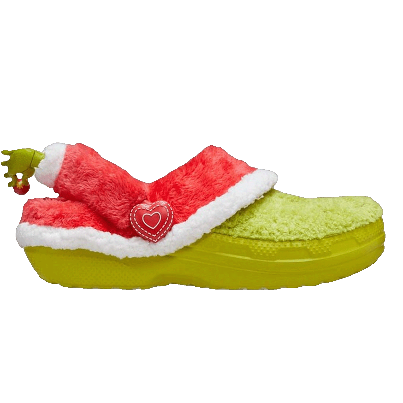 Crocs Classic Lined Clog The Grinch