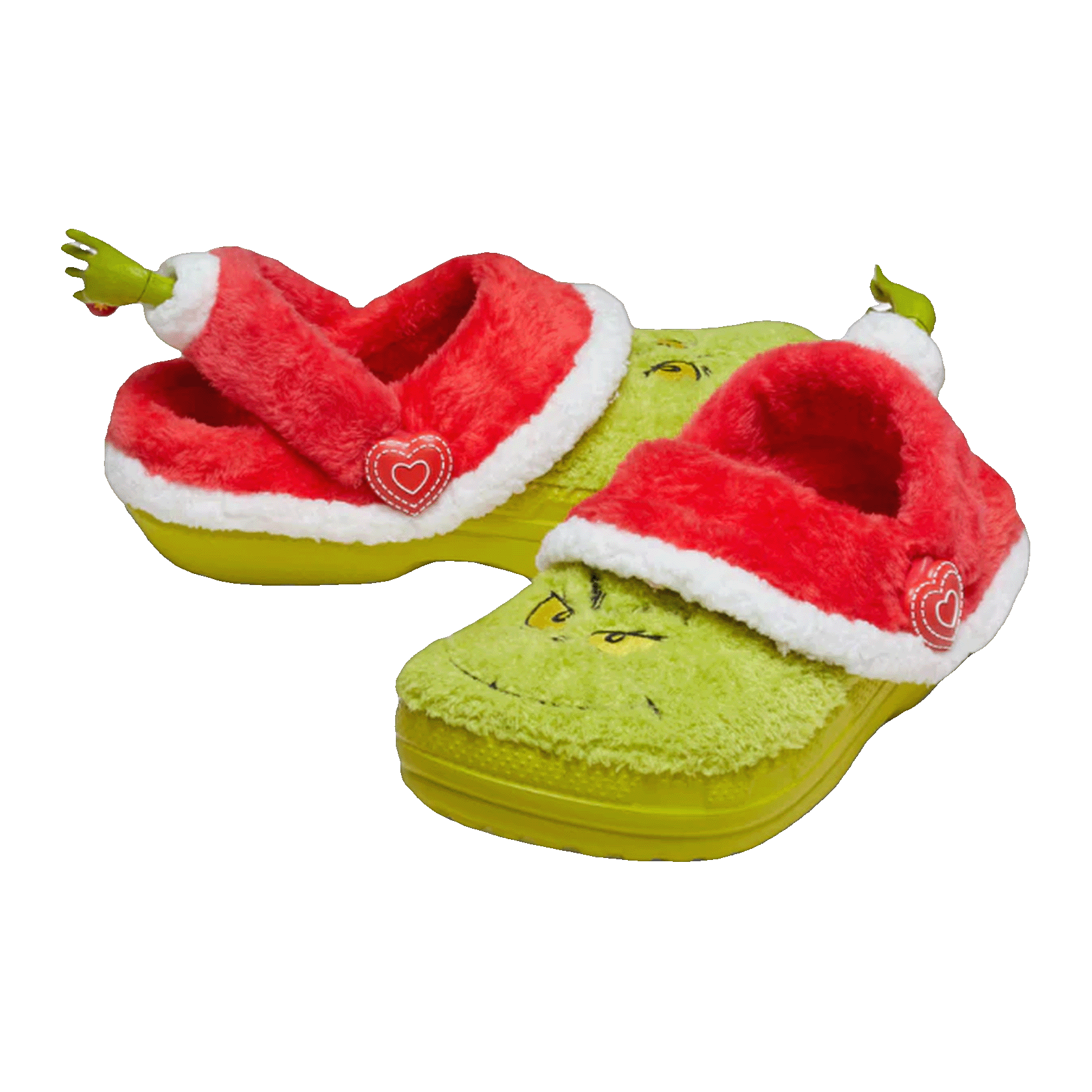 Crocs Classic Lined Clog The Grinch (Kids) Side