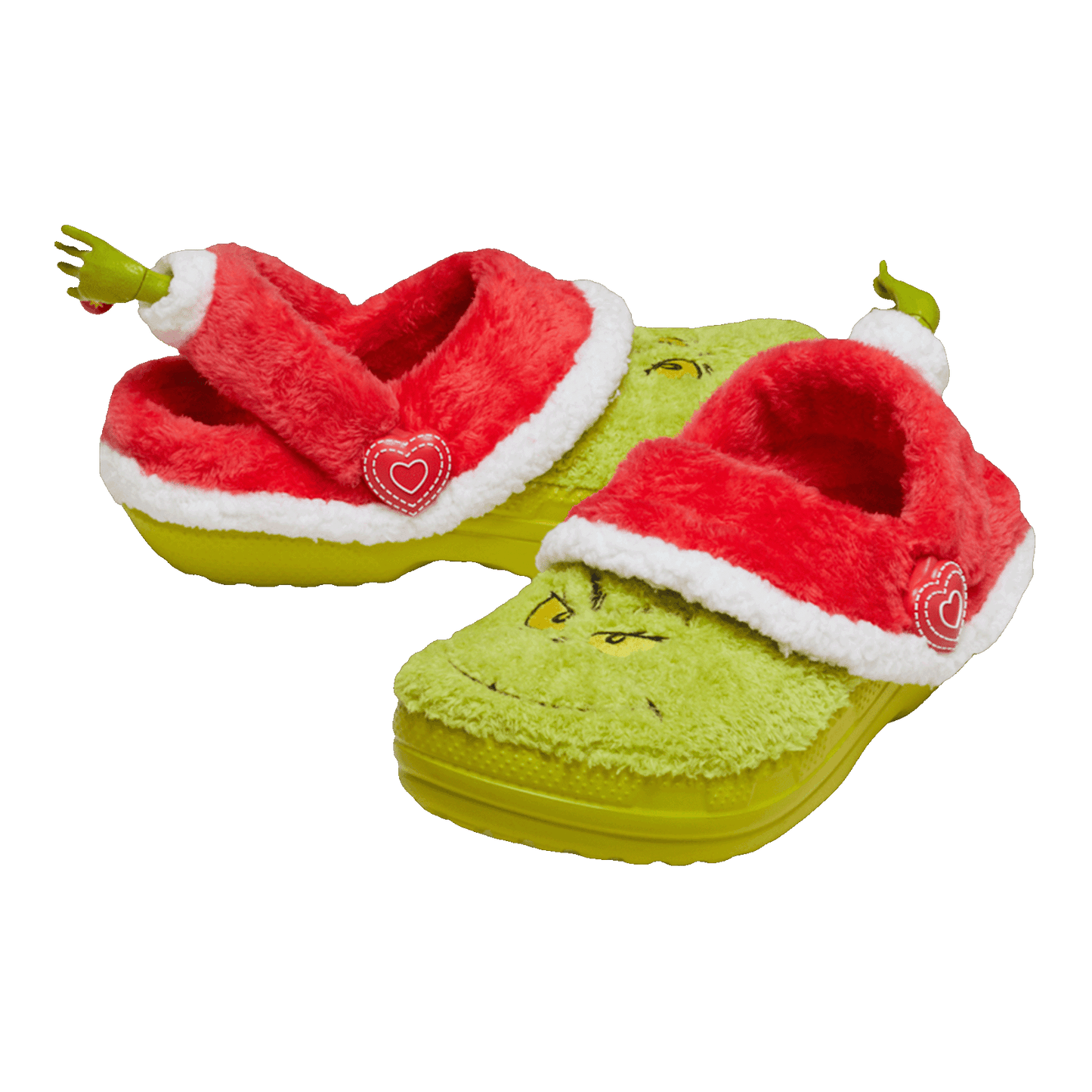 Crocs Classic Lined Clog The Grinch Side