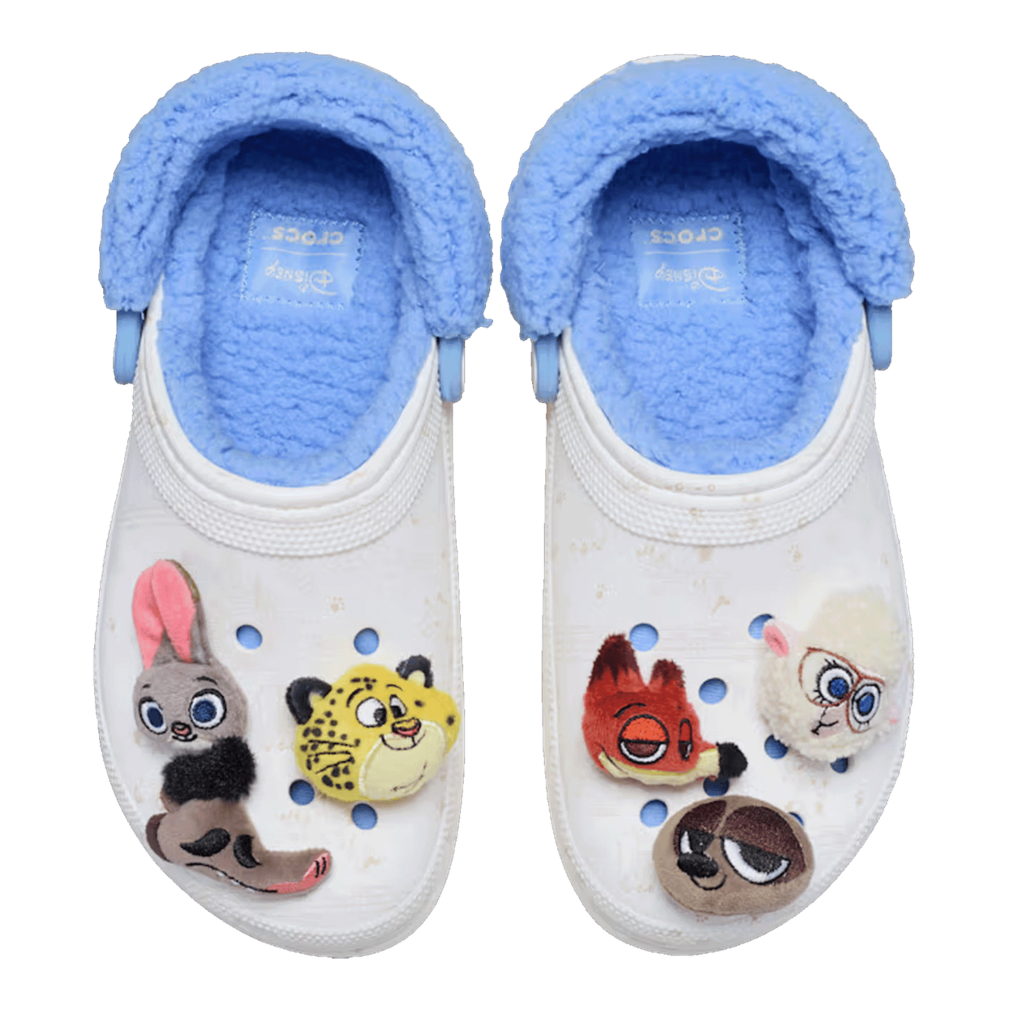 Crocs Classic Lined Platform Clog Disney Zootopia 2 (W) Oben