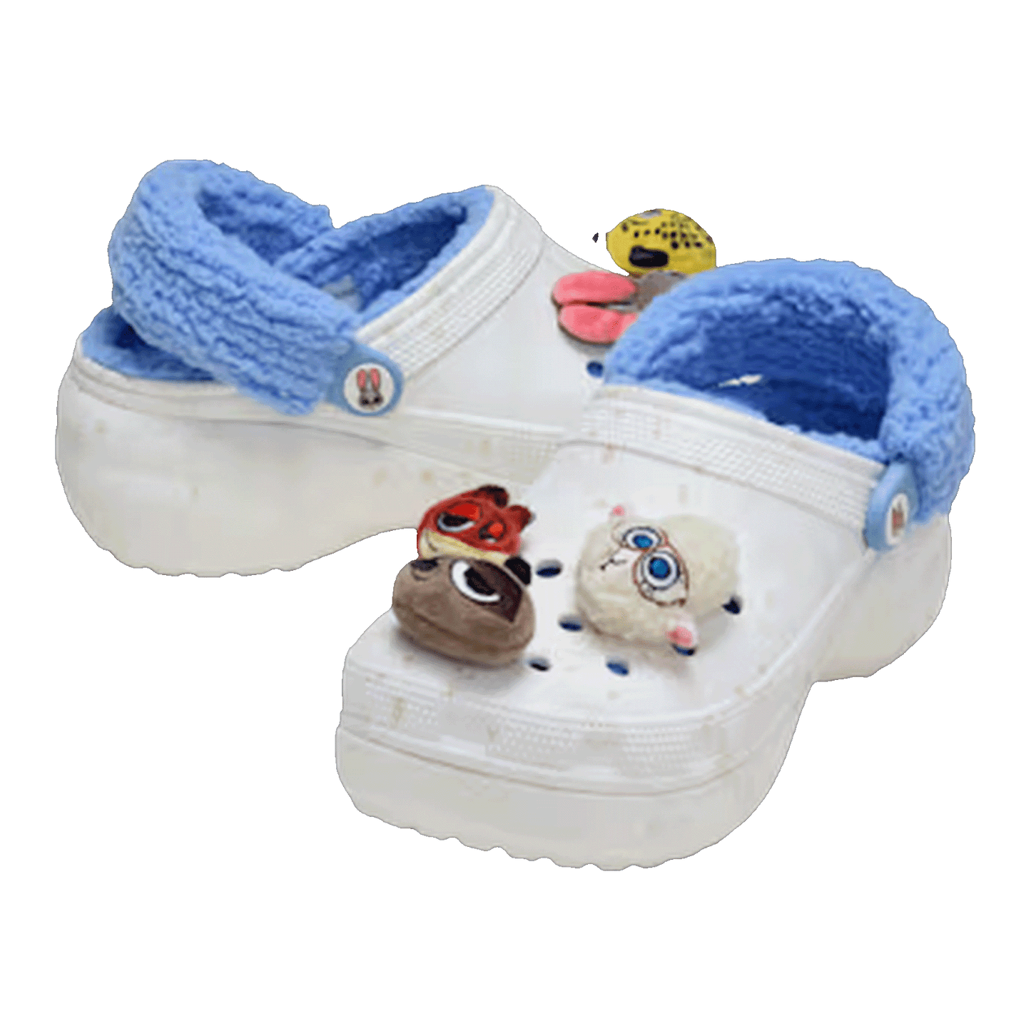 Crocs Classic Lined Platform Clog Disney Zootopia 2 (W) Side