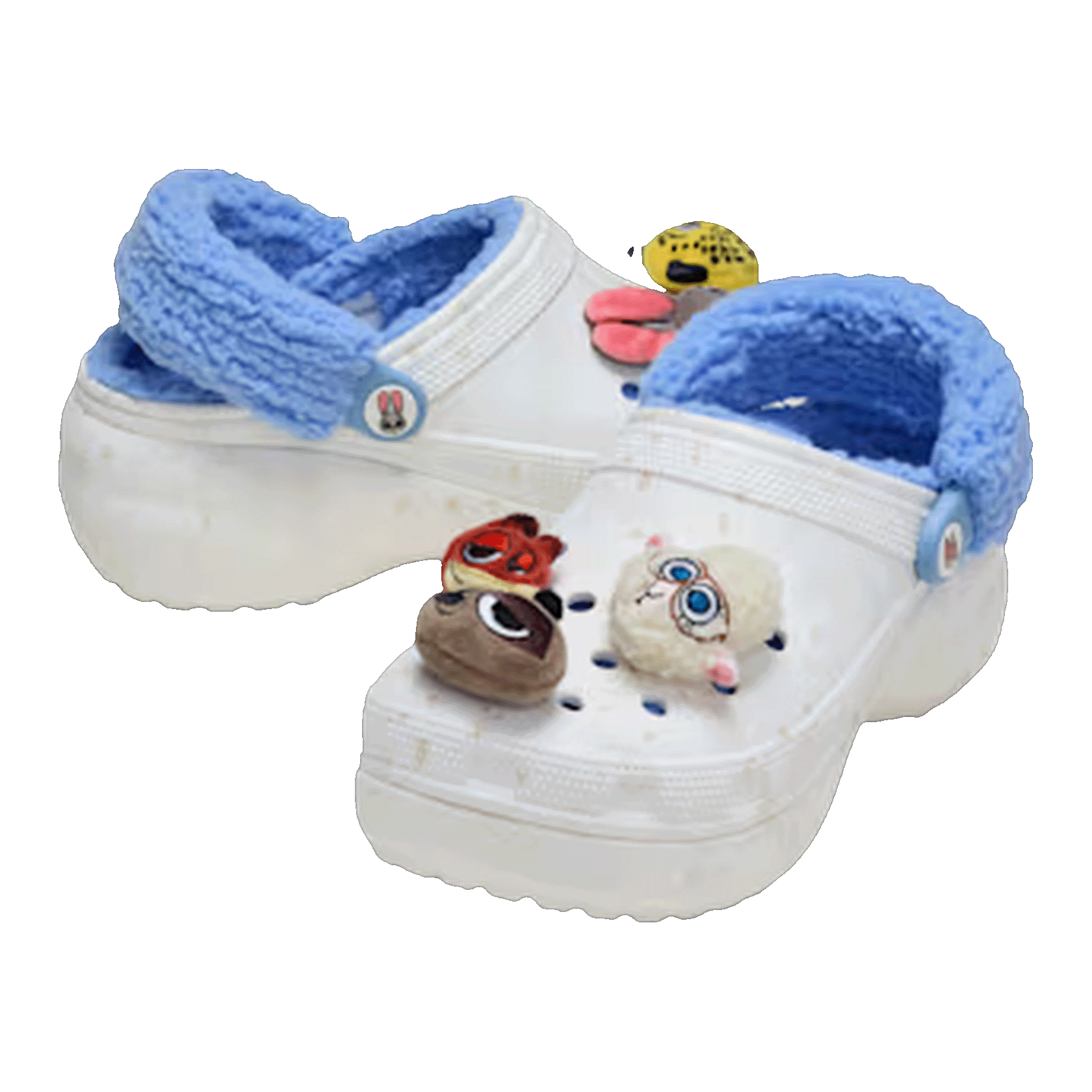 Crocs Classic Lined Platform Clog Disney Zootopia 2 (W) Side