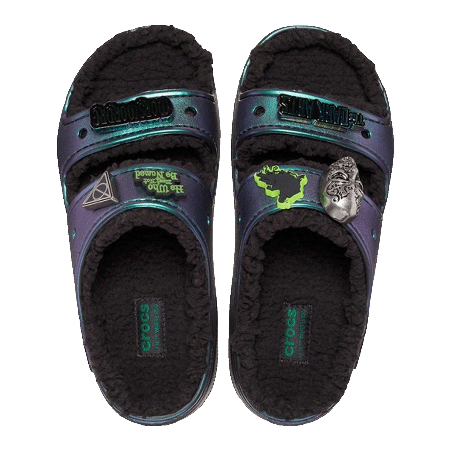 Crocs Classic Lined Sandal Harry Potter The Dark Arts Oben