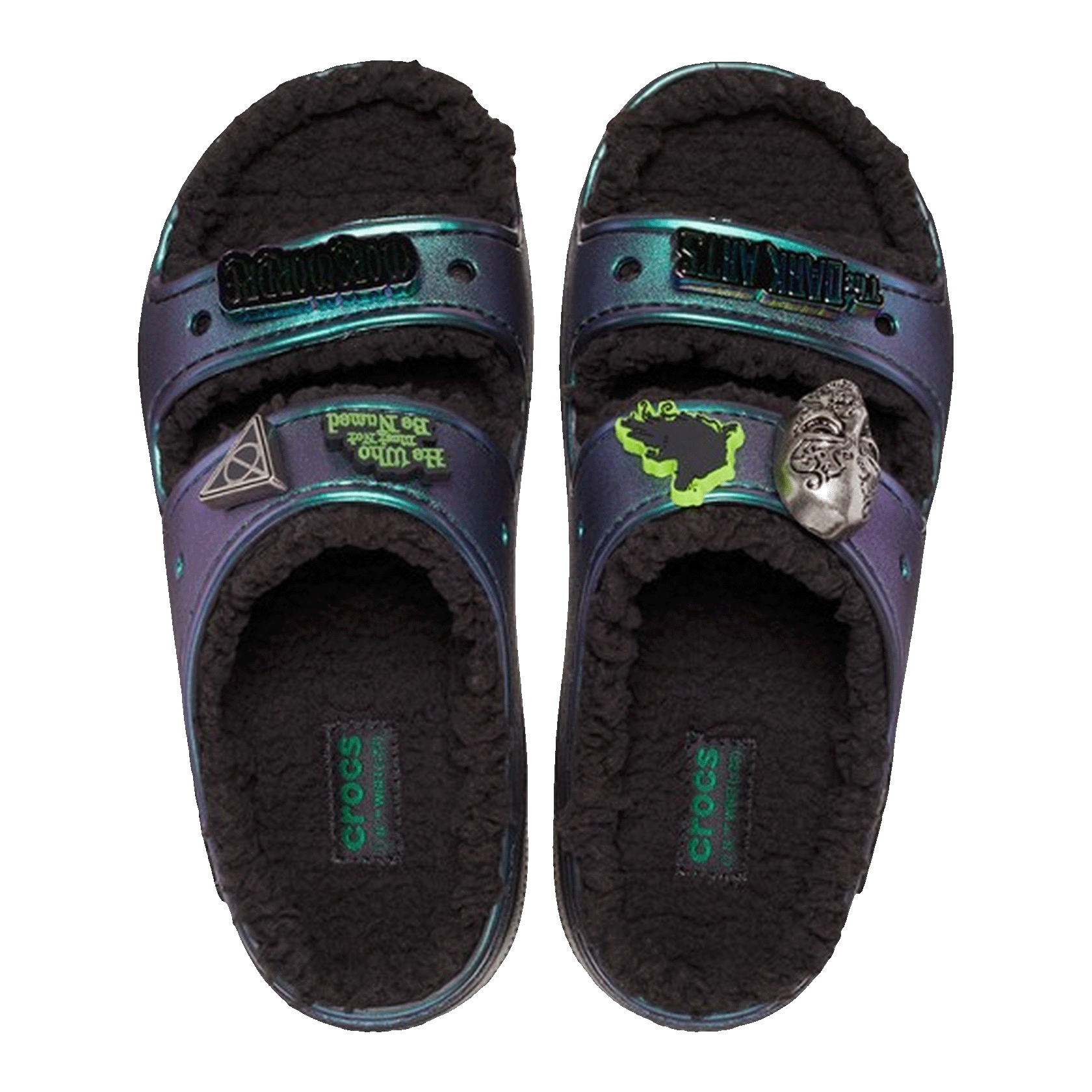 Crocs Classic Lined Sandal Harry Potter The Dark Arts Oben
