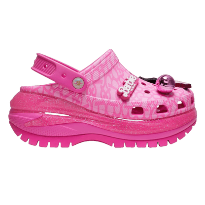 Crocs Classic Mega Crush Clog Barbie The Movie Electric Pink