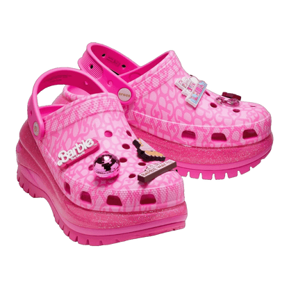 Crocs Classic Mega Crush Clog Barbie The Movie Electric Pink Side
