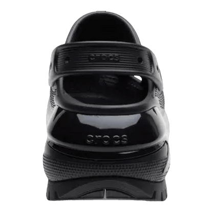 Crocs Classic Mega Crush Clog Black Back