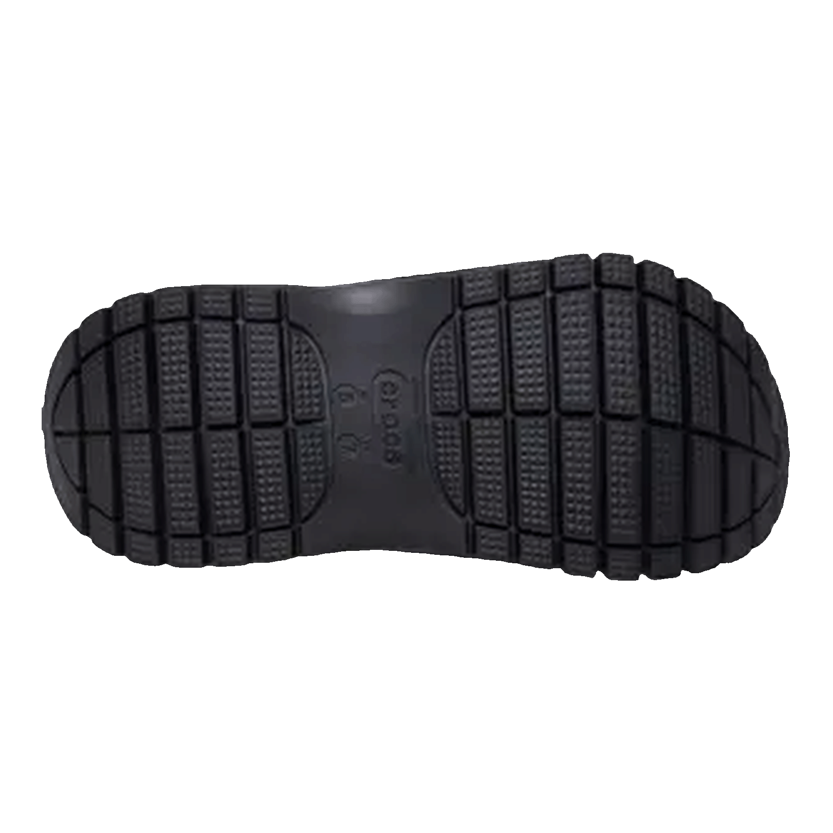 Crocs Classic Mega Crush Clog Black Sohle